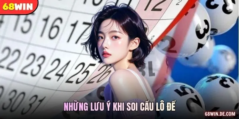 Những lưu ý khi soi cầu lô đẹp hôm nay