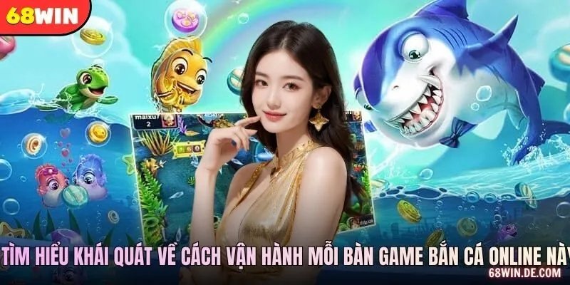 Tìm hiểu khái quát về cách vận hành mỗi bàn game bắn cá online này